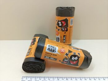 Пакети для сміття Такі Пакі 30 літрів 30 штук