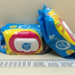 Серветки вологі Aqua Baby 120 штук з клапаном гуртом